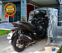 โรงจอดรถพับได้ เต็นท์จอดรถพับได้ CARSBRELLA รุ่น SCOOT -ALUMINIUM สำหรับมอไซค์ขนานเล็ก