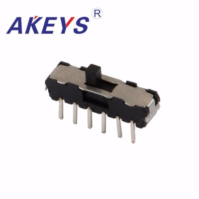 【cw】 10PCS MSS-42D01 MINI slide switch 4P2T DIP 12 pin 2 position mini toggle switches micro