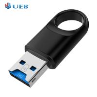 อะแดปเตอร์เมมโมรี่การ์ดแฟลชฮับความเร็วสูงการ์ดรีดเดอร์ USB หน่วยความจำ3.0สำหรับโน้ตบุคคอมพิวเตอร์ PC TF SD