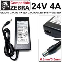 ( Promotion+++) คุ้มที่สุด 1PCS High quality IC solutions AC / DC 24V Power Supply For Zebra GK420d GX420d GK420t GX420t GX430 Printer Adapter ราคาดี อุปกรณ์ สาย ไฟ ข้อ ต่อ สาย ไฟ อุปกรณ์ ต่อ สาย ไฟ ตัว จั๊ ม สาย ไฟ