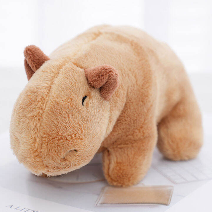 ใหม่-capybara-หนูของเล่นการ์ตูนสัตว์ตุ๊กตาตุ๊กตานุ่มของเล่นของขวัญคริสต์มาสของเล่นสำหรับเด็กเด็ก-p-eluche