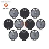 10PCS 3V CR2032 CR2025 CR2016 Coin Cell Battery Holder Case Black Coin Cell Button Socket Holder Case