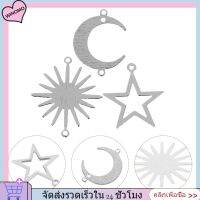 WINOMO 30pcs diy moon star sun charms crafts เครื่องประดับเสน่ห์สำหรับเครื่องประดับ DIY