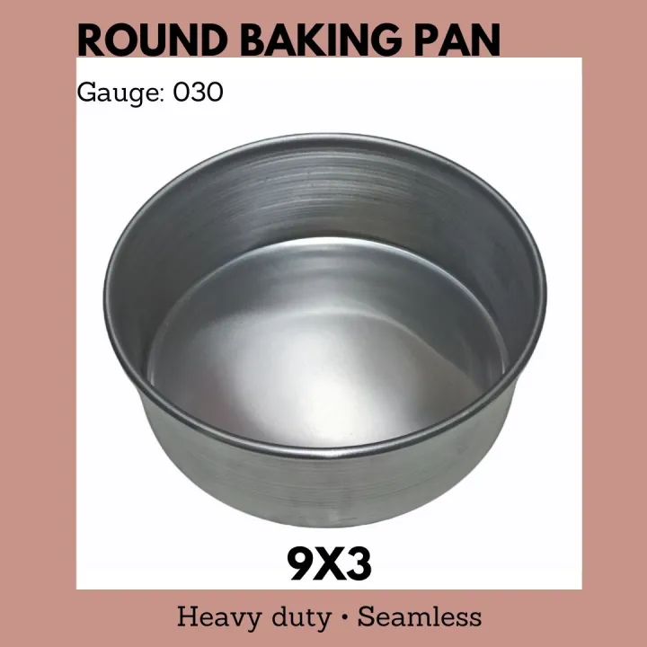 ROUND baking pan 9x3 / NINEX3 | Lazada PH