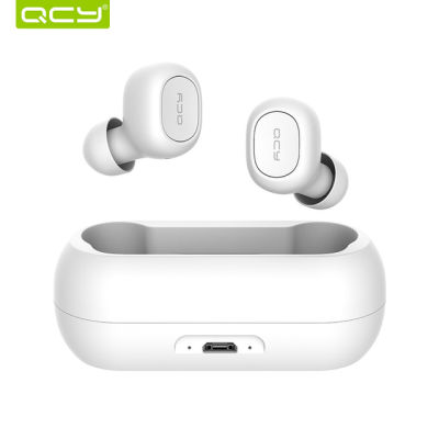 QCY QS1 Mini Dual V5.0 Bluetooth Earphones True Wireless Headphone 3D Stereo Sound Earbuds Dual Microphone With Charging Box