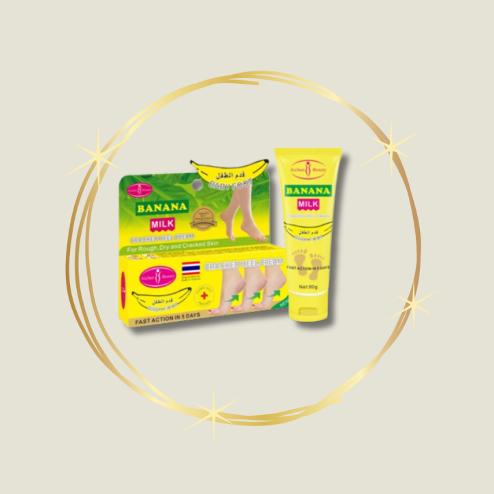 Banana Milk Aichun Foot Cream For Cracked Heels Foot Care Cream Cracked Heel Cream Rescue Your