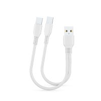 สายเคเบิล2 In 1ไมโคร USB C ชนิด C ที่ชาร์จชาร์จเร็วสายค่าโทรศัพท์แท็บเล็ตสายเคเบิลสาย2 In 1แบบคู่ชนิด C