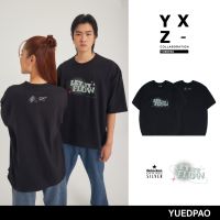 [S-5XL]Yuedpao x Heineken Experience Silver ยอดขาย No.1 รับประกันไม่ย้วย 2 ปี เสื้อยืดเปล่า เสื้อยืด Oversize Collab Hei