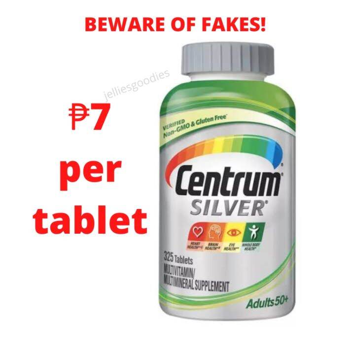 【Local Warehouse】 Centrum Silver Adults Multivitamin Centrum Tablets