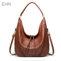 EHN Leather Tote Bag for Women Casual New Lady Bags