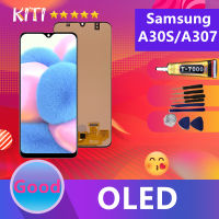 (งาน ic แท้) (OLED)For หน้าจอ samsung A30S LCD Display จอ + ทัช Samsung galaxy A30S(ปรับแสงได้)(สามารถสแกนด้วยลายนิ้วมือ)