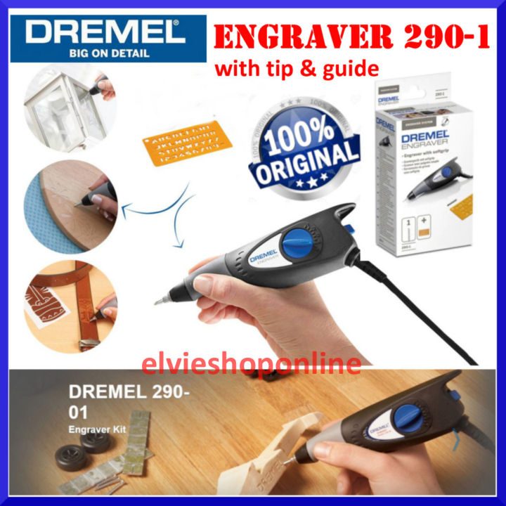 Dremel 290 Engraver Rotary Tool with Stencils Crafting Machine