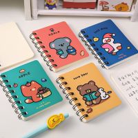 Mini A7 Coil Notebook For Girls Notepad With The Rings Diary Planner Cute Students Stationery 2022 Cartoon Animal Wholesale
