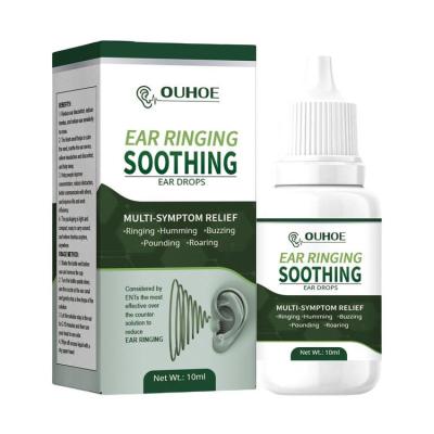 Ear Ringing Relief Drops 10ml Ear Soothing Agent Ear Tinnitus Relief Ear Drops for Tinnitus Relief Ear Care Drops for Ear Ringing Relieving serviceable