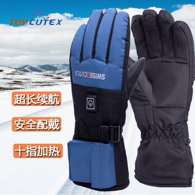 ผู้ผลิตถุงมือไฟฟ้าถุงมืออุ่นฤดูหนาวถุงมือรถแบตเตอรี่ ถุงมือขี่ควบคุมอุณหภูมิสามสปีด