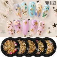 Providence Nail Bubble Beads Easy to Stick DIY Metal Colorful Nail Ball Sticker Ornaments for Female 5211059☬