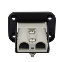 5 Pieces Flush Mount 50 A Plug Mounting Br ket Panel Cover Dual USB DC 12-24V for Caravan Camper Y hts Motorhomes Ships