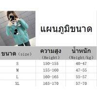 Eternity เสื้อไหมพรมผญ เสื้อกันหนาว ผญ เสื้อคลุม เสื้อกันหนาวสตรีคาร์ดิแกนชุดเกาหลีสำเปิดด้านหน้าปุ่มที่มีน้ำหนักเบาแขนยาวสบายๆหลวมลายทาง 2022 ใหม่ 111510