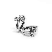 Chrome Hearts Sterling Silver 925 เครื่องประดับเงินแท้ ต่างหู SE-03 Hoop Earring Code:CED027