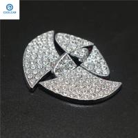 COOLCAR อุปกรณ์ตกแต่งรถยนต์ ตกแต่งรถยนต์ Mercedes Rhinestones BMW โลโก้พวงมาลัย สติกเกอร์ตกแต่งรถยนต์ สติกเกอร์พวงมาลัยรถ สติกเกอร์รถ สติกเกอร์เพชรติดรถ