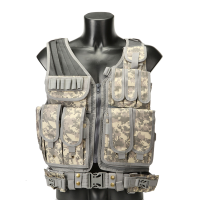 Outdoor Sports Camouflage US Vest Tactical Holster Molle Assault Combat Gear