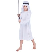 、’】【= Umorden White Arab Arabian Prince Costumes Arabian Sheik Costume Kids Boys Middle East Ali Baba Fancy Cosplay For Men