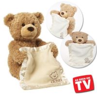 【New products】ตุ๊กตาหมีจ๊ะเอ๋ มีโค้ดลด100฿ พูดได้ peek a boo ของเล่นเด็ก ซ่อนแอบ play hide