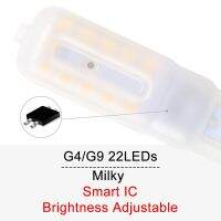 【100%-New】 upaxjl G9 LED ข้าวโพดหลอดไฟแบบหรี่ได้ G4หลอดไฟ LED 220V 22Leds 5W ประหยัดพลังงาน Ampoule สำหรับคริสมาสต์ในบ้านของตกแต่งต้นไม้2835