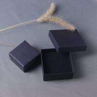 Wholesale Fashion Jewelry Box Black color Rings Box Box 5x5x3 Display Packaging Gift Box