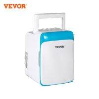 VEVOR 10L 15L Mini Makeup Fridge Car Refrigerator Freezer Cooler Warmer for Home Car Use Storing Skincare Cosmetic Food Drink