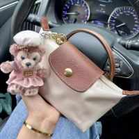 Longchamp bag mini dumpling bag genuine leather womens bag new hand-held mobile phone bag mini hand-held cross-body cosmetic bag