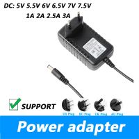 ที่ชาร์จตัวแปลงอะแดปเตอร์ไฟแบบ3A สำหรับ2.5A 2A 1A DC 5V 6V 6.5V 5.5V 7.5V