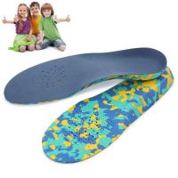 【YF】 1 Pair EVA Orthopedic Insoles for Shoes Flat Foot Arch Support Kids Children Soles Sports Pads Correction Insole