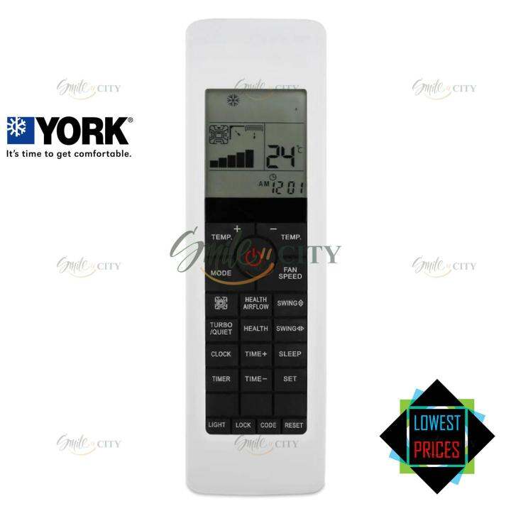 YORK AIR CONDITIONER AIRCOND REMOTE CONTROL Lazada