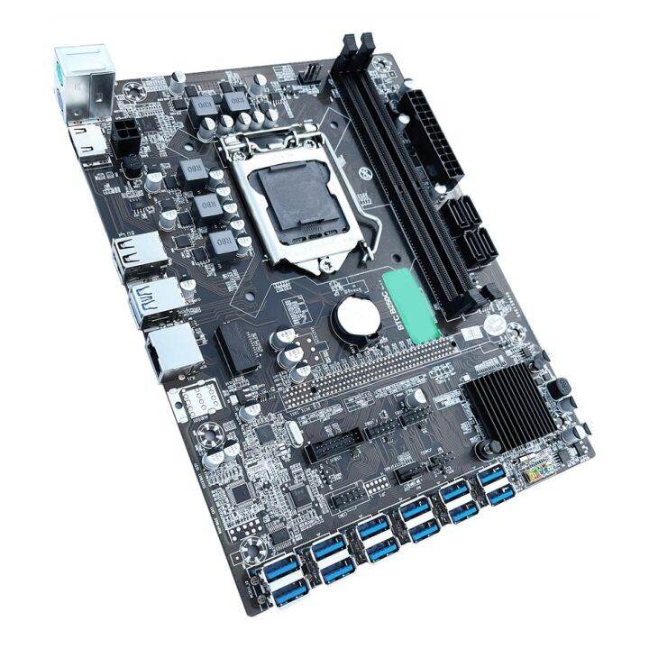 coyen-b250-mainboard-12-pcie-to-usb3-0-graphics-slot-1151-interface-ddr4-generation-computer-mainboard-cpu-motherboard-computer-accessories