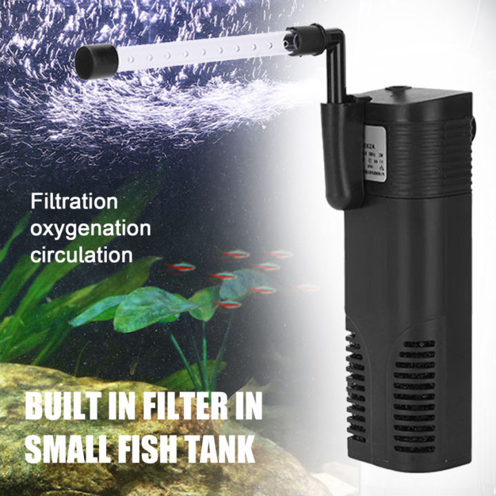 ปั๊มกรองน้ำแบบจุ่มสไตล์ใหม่-อุปกรณ์เสริมตัวกรองอากาศสำหรับตู้ปลาบ่อน้ำเพิ่มออกซิเจนเครื่องมือปั๊ม