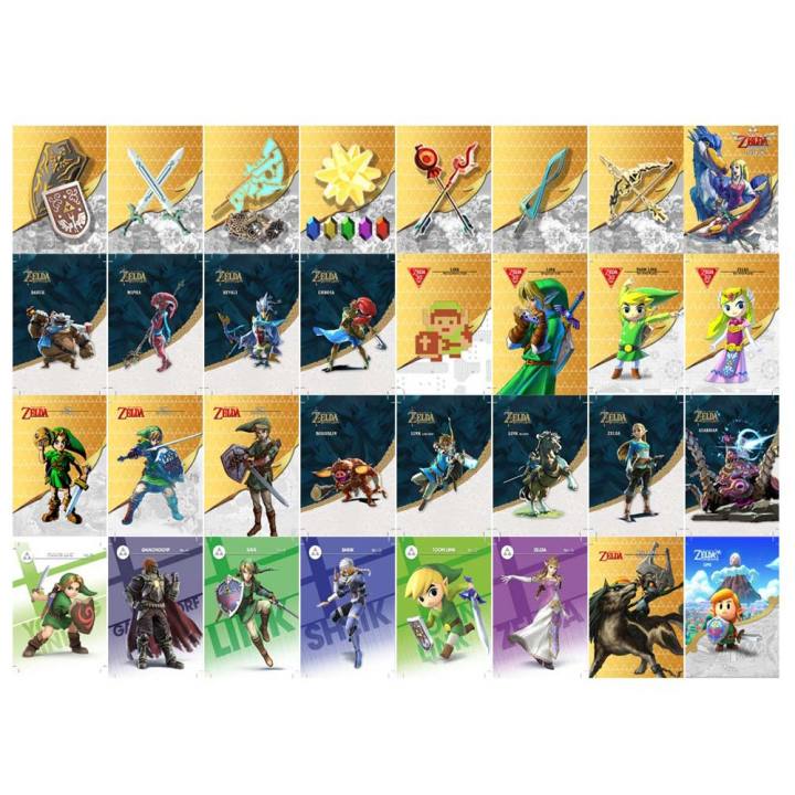 32pcs-mini-card-gaming-fits-for-nfc-nitendo-switch-lit-the-legend-of-zelda-botw-amiibo-nfc-tag-cards-for-nintendo-switch-oled-lite