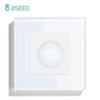 BSEED PIR Infrared Motion Body Sensor Switch Human Induction Switch EU Standard LED Light Switches Home Wall Light Switch