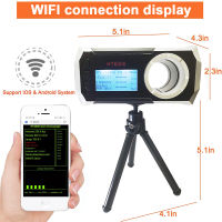 HT6000 WIFIvoice Multifunctional for Shooting Speed Meter Ball Velocity Energy Measurement LCD 0-999 m Shooting Speed Tester