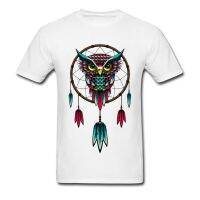 Classic Hip Hop Street Gangsta T-Shirts Mens Top Pure Print Owl Shirt Hipster Night Owl Tshirts For Male Big Size  Z4LB