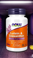 Lutein 25 mg w/ Zeaxanthin 5 mg 60 Softgels by NOW FOODS