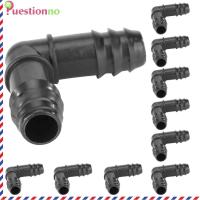 {Questionno} 10ชิ้น/เซ็ต16มม. Tee Elbow Equal Barb Connector End Plug Micro Drip Adapter