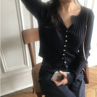 new fashion girl summer knitted jacket slim short Cropped Cardigan women summer full sleeve v-neck blouse