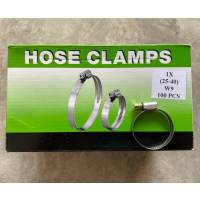 เข็มขัดรัดท่อ ทุกขนาด กิ๊บรัดท่อ YDS แคมป์รัดท่อ เหล็กรัด เหล็กรัดสายยาง HOSE CLAMP