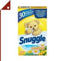 Snuggle : SGLSMS-80* แผ่นหอมปรับผ้านุ่ม Fabric Softener Dryer Sheets Summer Showers 80 Count