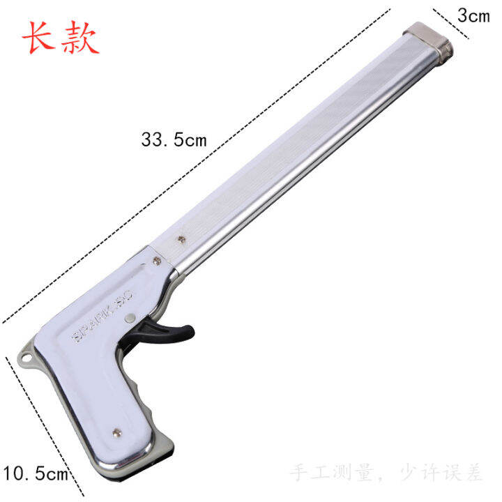 Metal extended lighter igniter gun gas stove igniter rod hotel kitchen