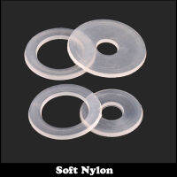 แผ่นปะเก็นพลาสติก M10x13x1ใส M8 M10 M8 * 16*0.9 M8x16x0.9 M10 * 13*1 Nylon66ใสใสใสใสแผ่นปะเก็นฉนวนกันความร้อนเครื่องซักผ้าแบนนุ่ม