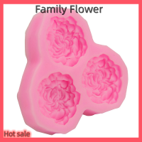 Family Flower Flash Sale แม่พิมพ์ซิลิโคนรูปดอกไม้ดอกโบตั๋นเครื่องมือตกแต่งเค้กฟองดองสำหรับงานแต่งงาน