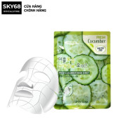 Mặt nạ dưỡng da cấp ẩm tinh chất dưa leo 3W Clinic Cucumber Mask Sheet 23ml