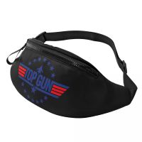 Maverick Top Gun Fanny Pack Men Women Fashion Tom Cruise Film Crossbody Waist Bag for Running Phone Money Pouch Running Belt